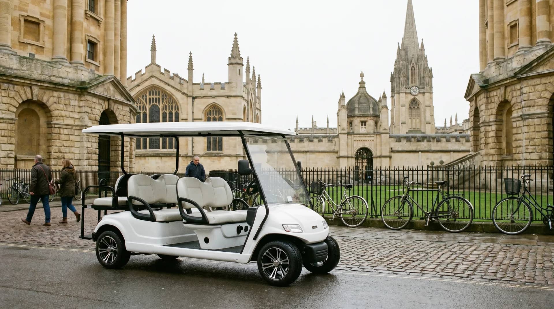 Electric & golf cart rental around Royal Leamington Spa.