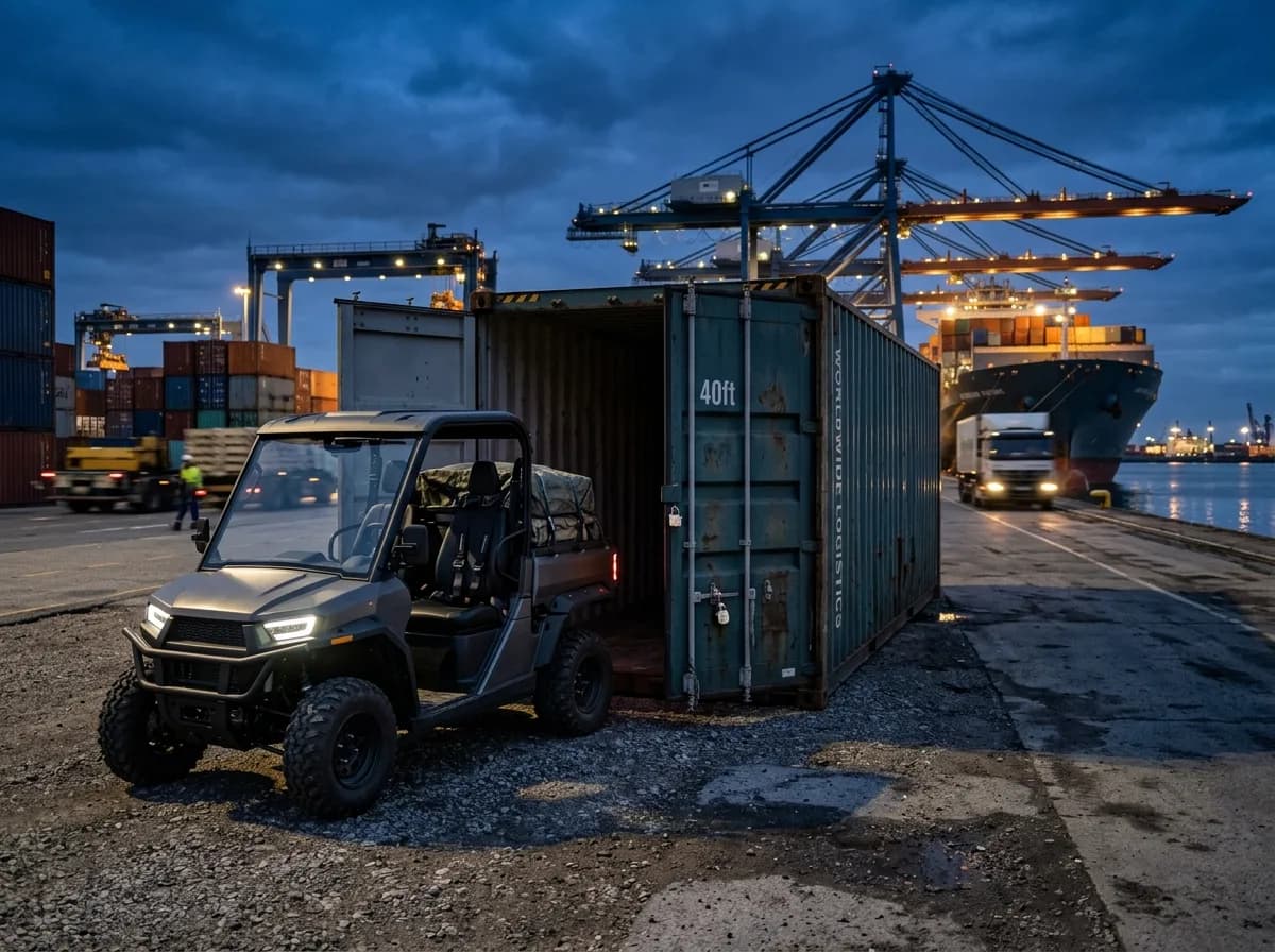 International logistics, handled