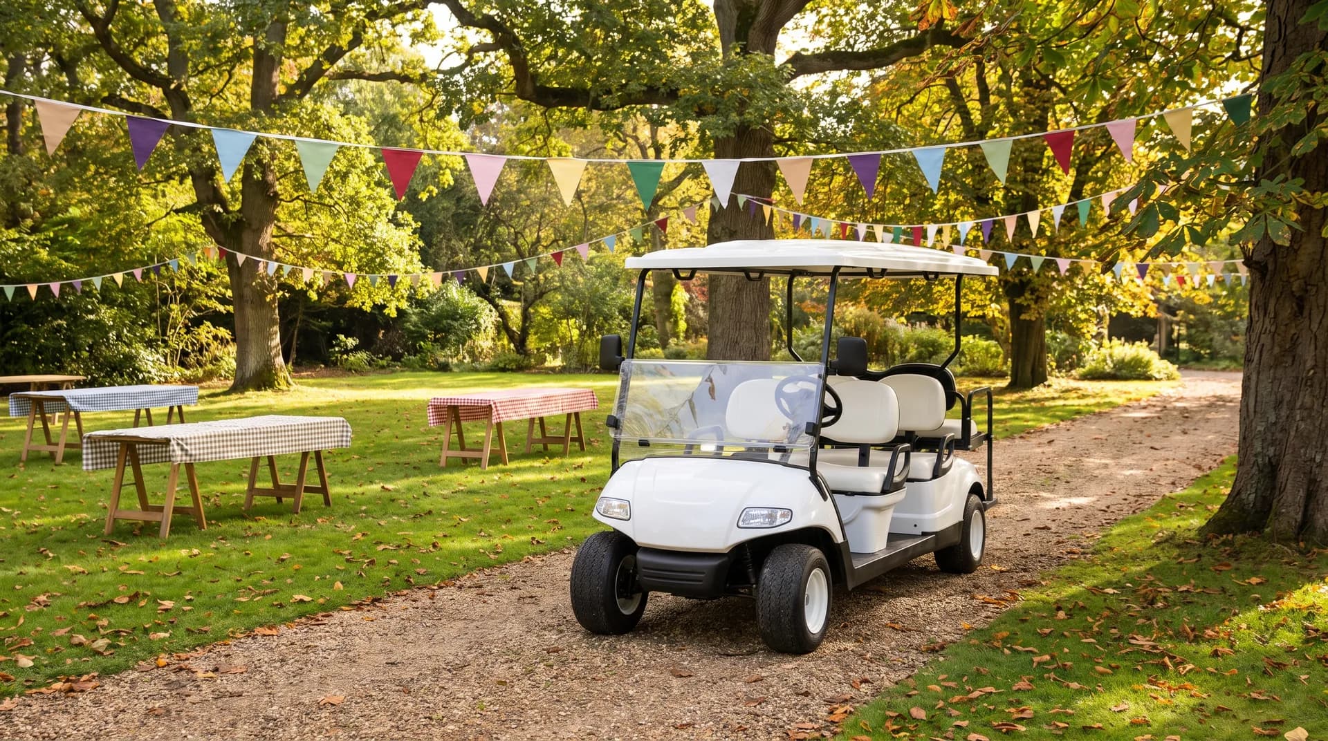 Buggy hire for charity and open garden events in the UK