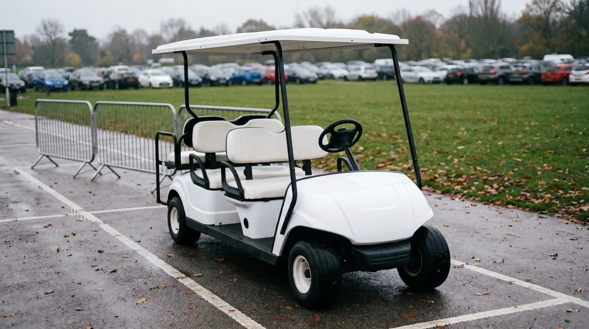 Buggy hire for event park and ride: car park to gate transport