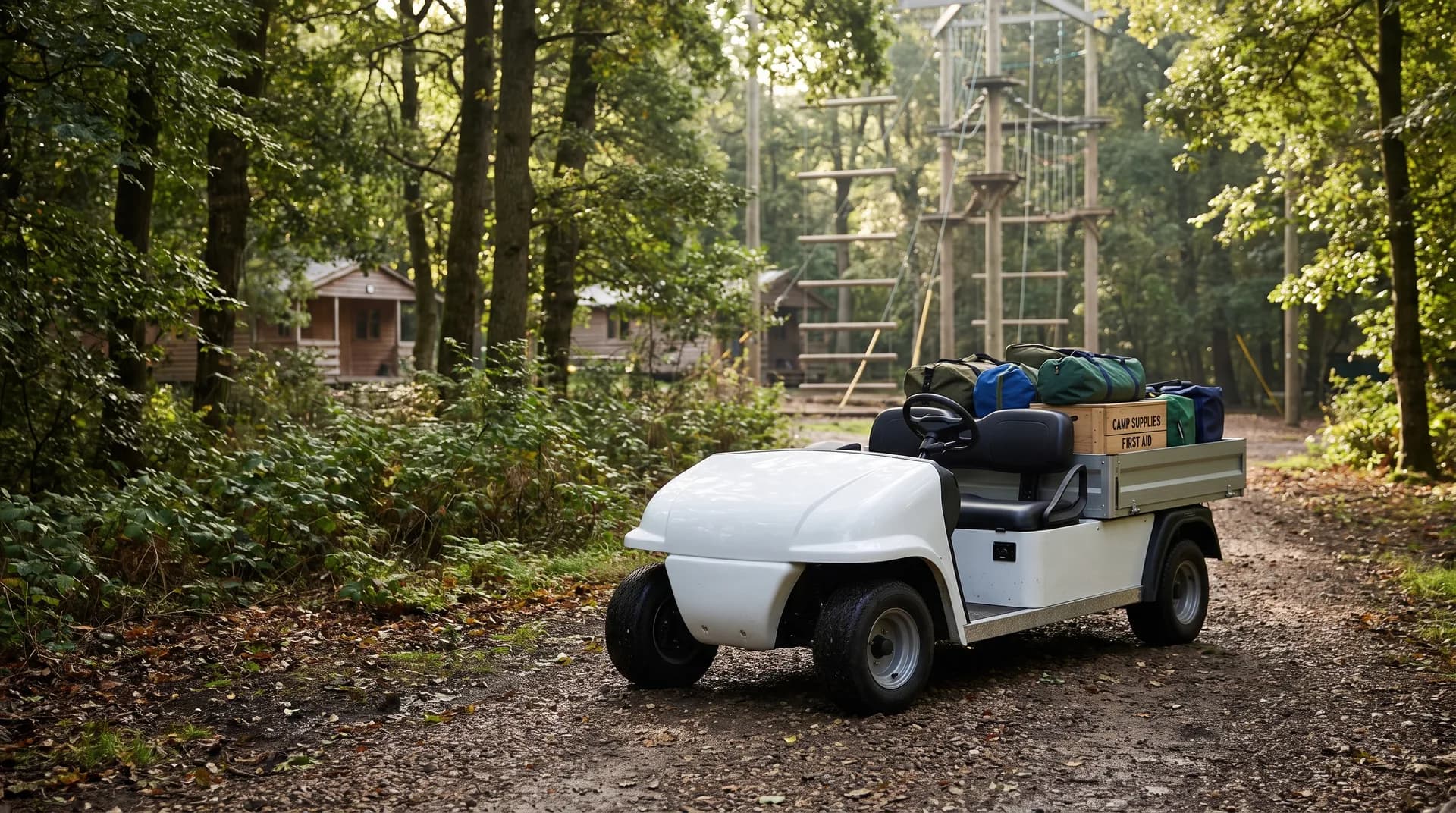 Electric buggies for outdoor activity centres and camps