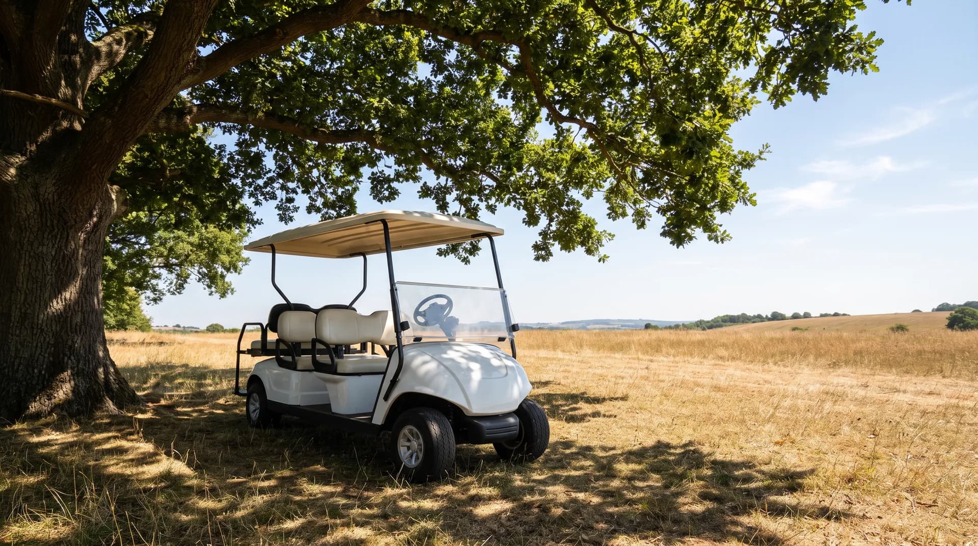 Electric golf cart battery care in hot weather