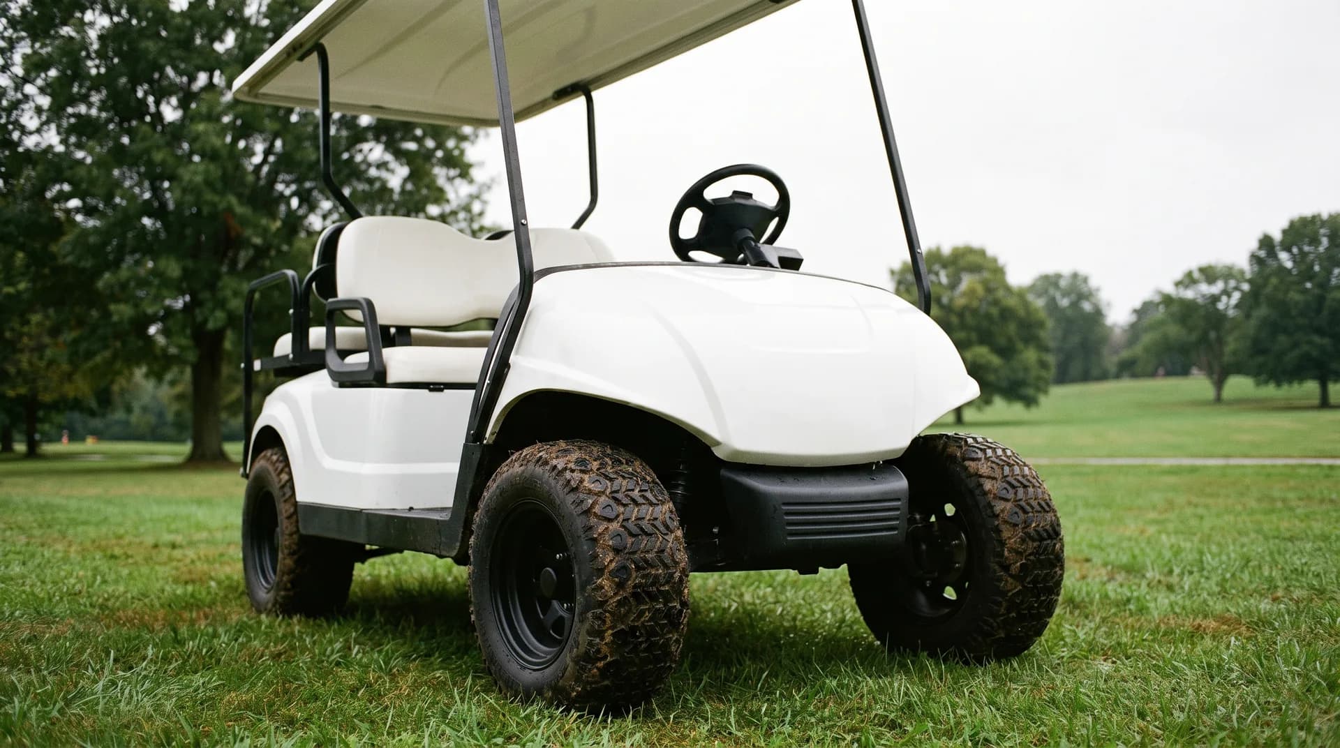 Electric golf buggy tyres explained: turf, all-terrain and road