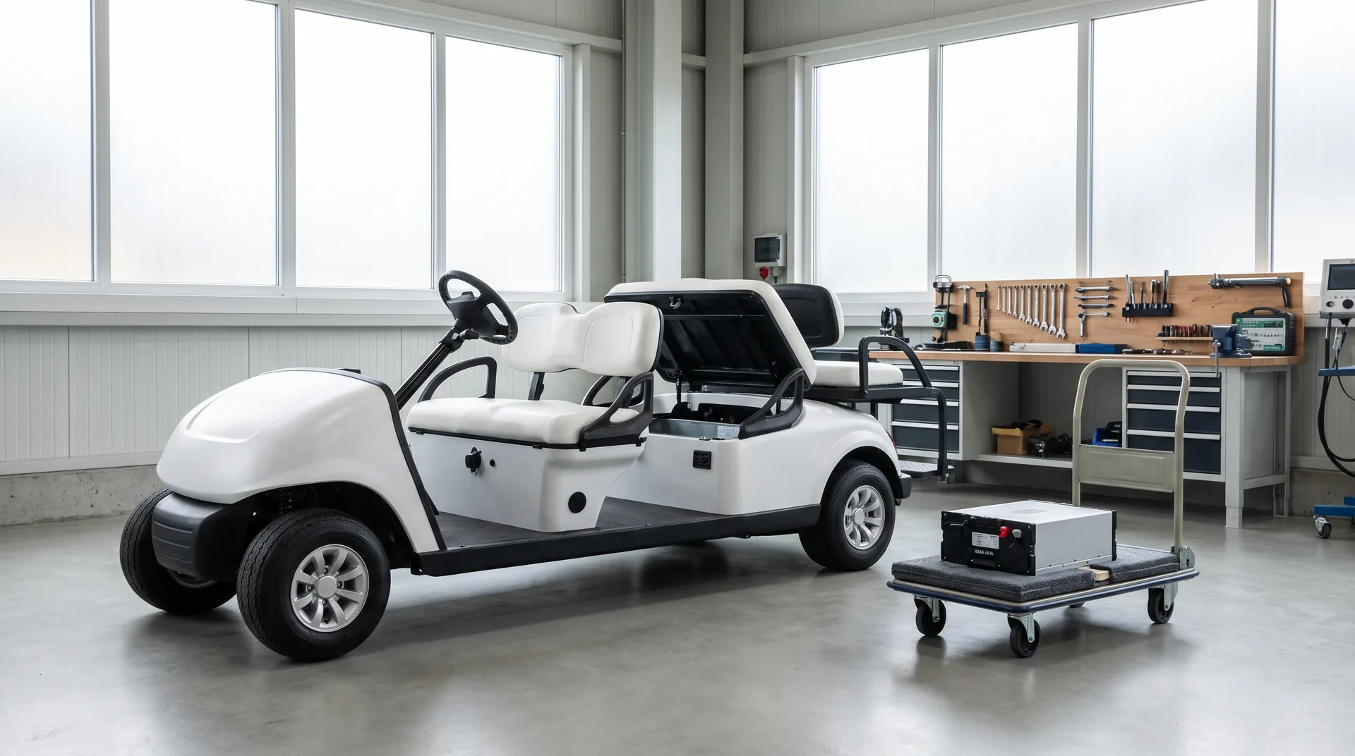 Golf cart battery replacement: when and what it costs