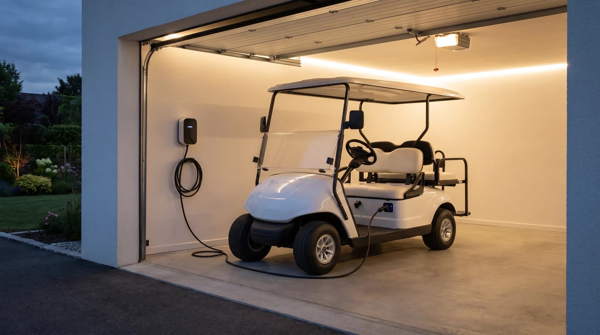 How long does it take to charge an electric golf buggy?