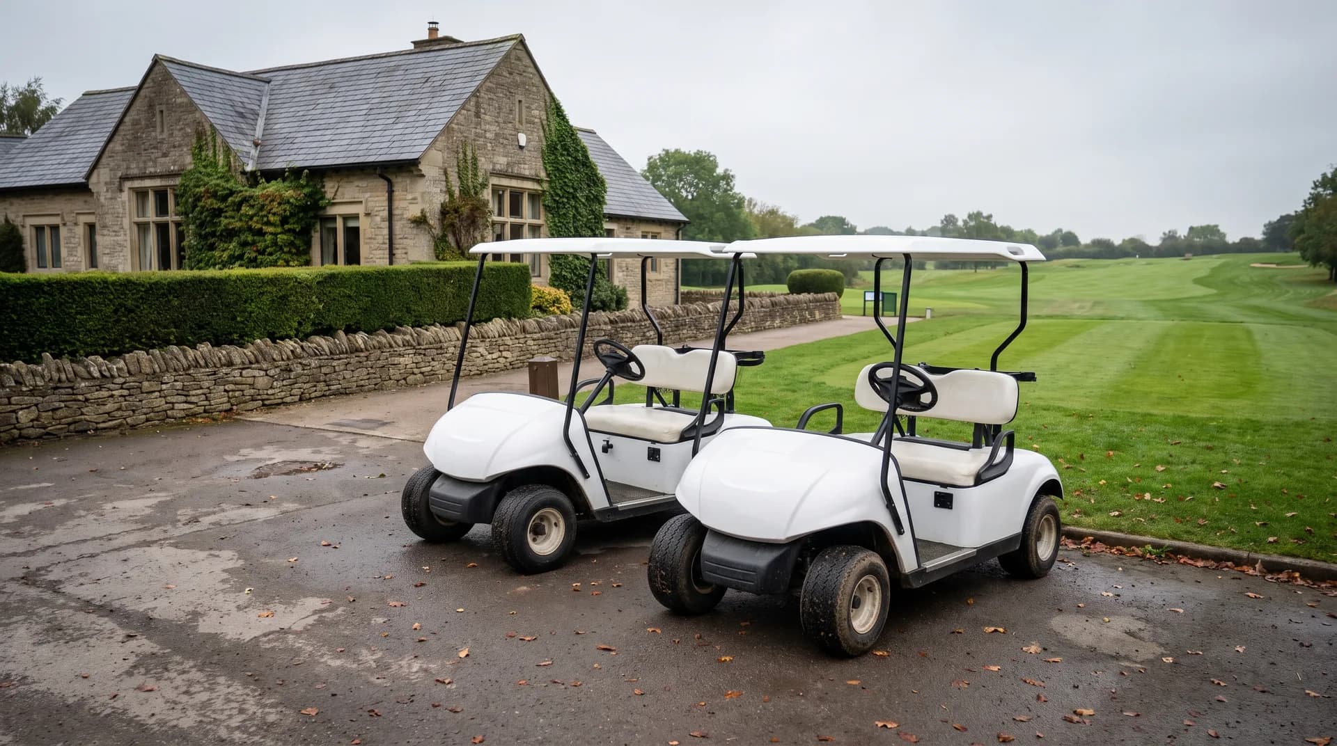 How much does it cost to hire a golf buggy at a golf club?
