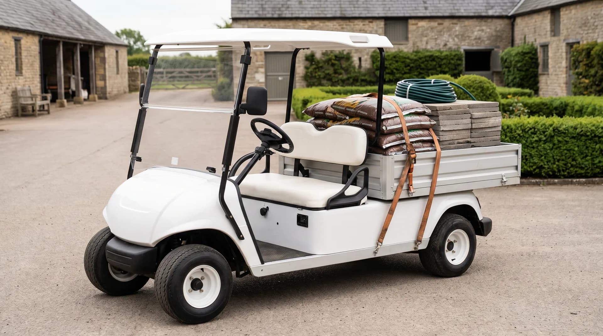 How much weight can a golf cart carry?