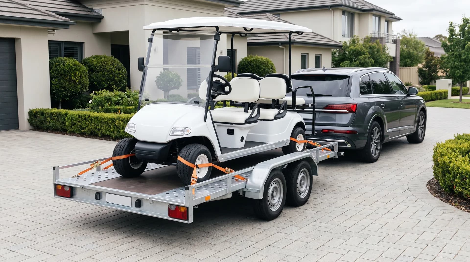 How to transport an electric golf buggy