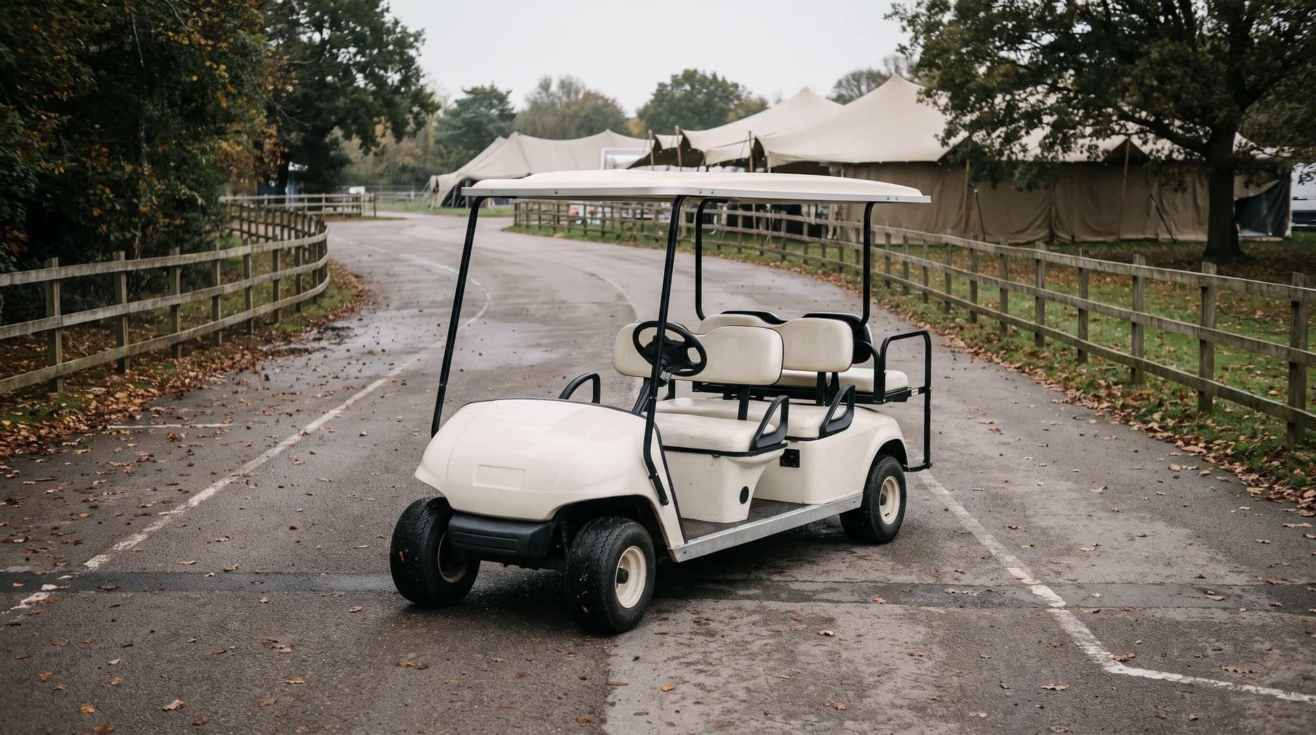 Land train or buggy shuttle? Choosing event transport