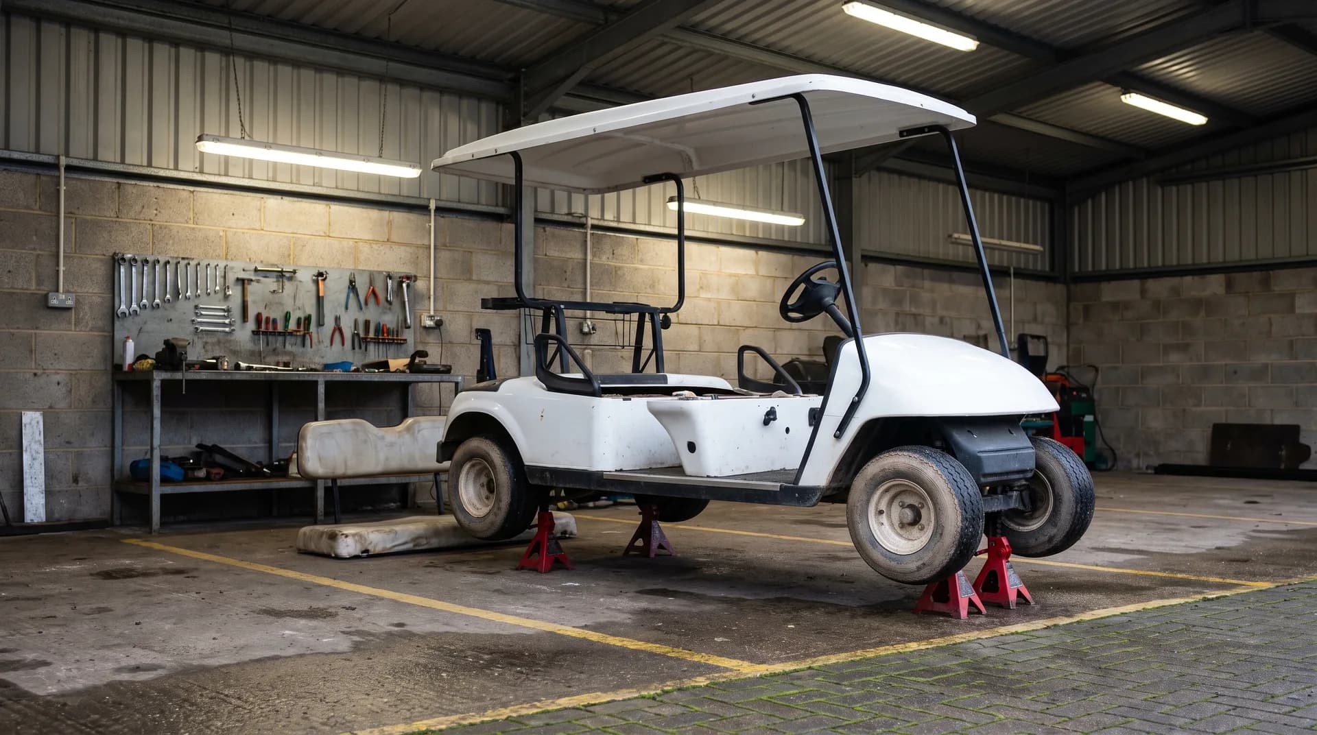 Refurbished or used? What a golf cart refurbishment really includes