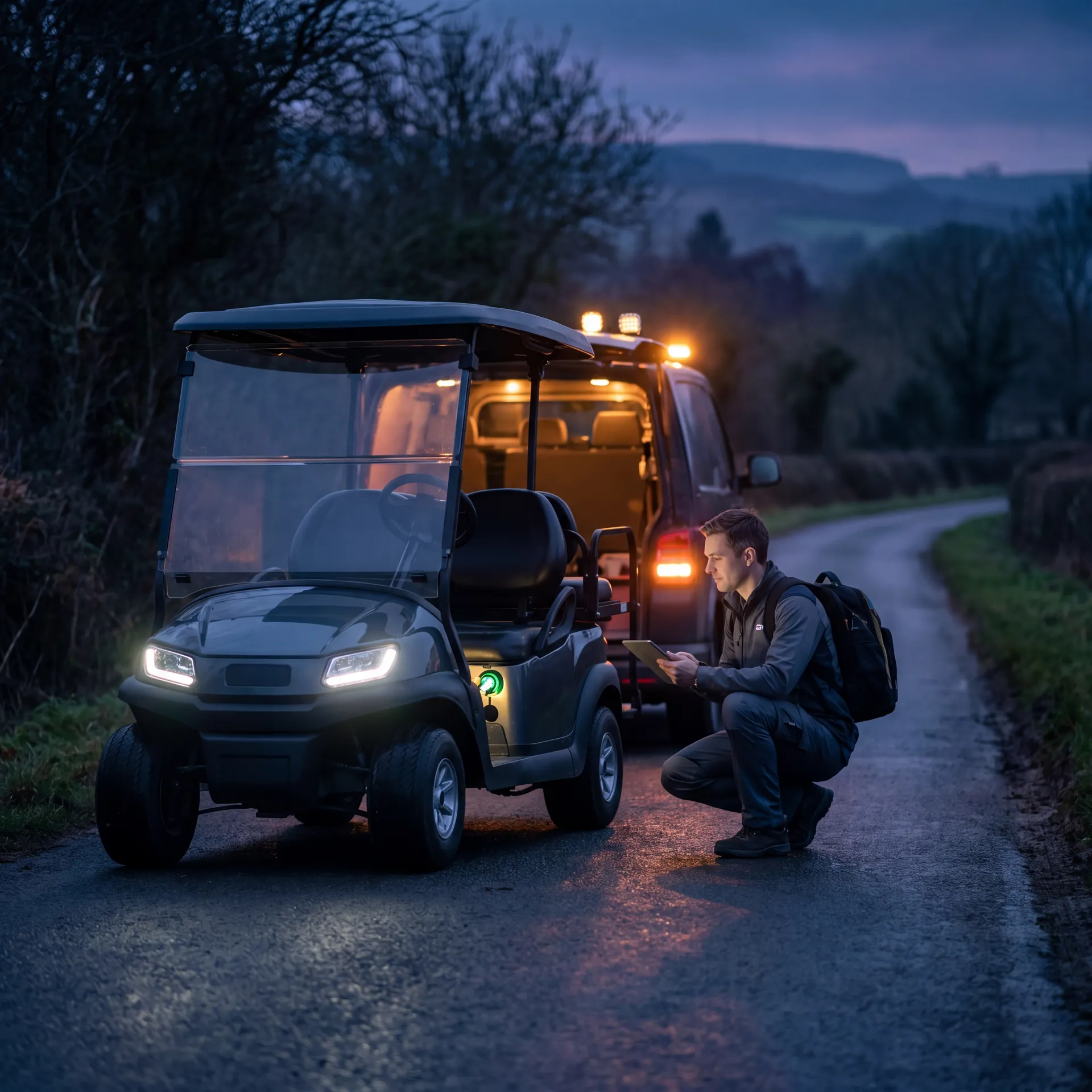 Golf cart cuts out while driving? Read the pattern