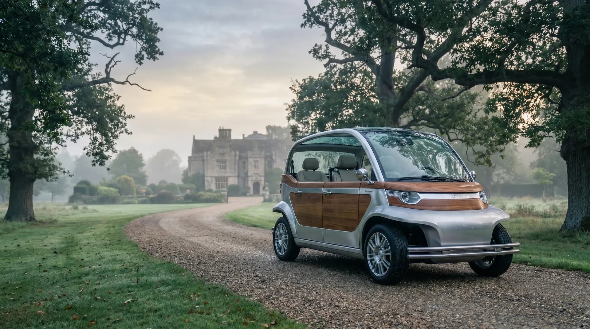 Electric site and estate maintenance vehicles