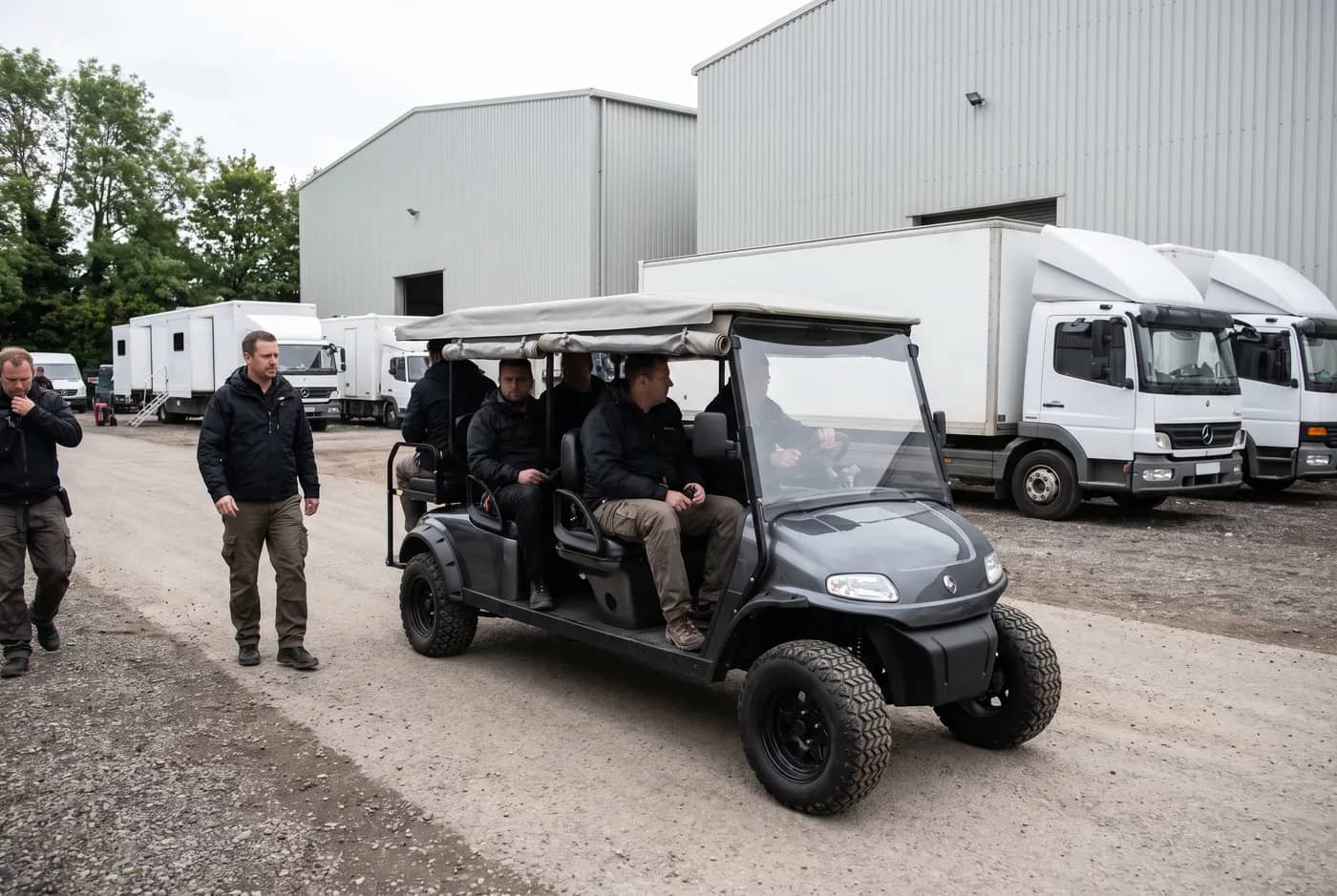 Electric & golf cart rental at Elstree Studios.