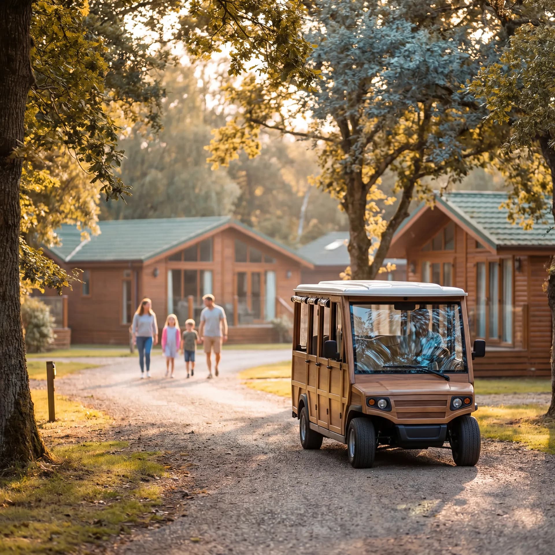 Electric golf carts for garden centers