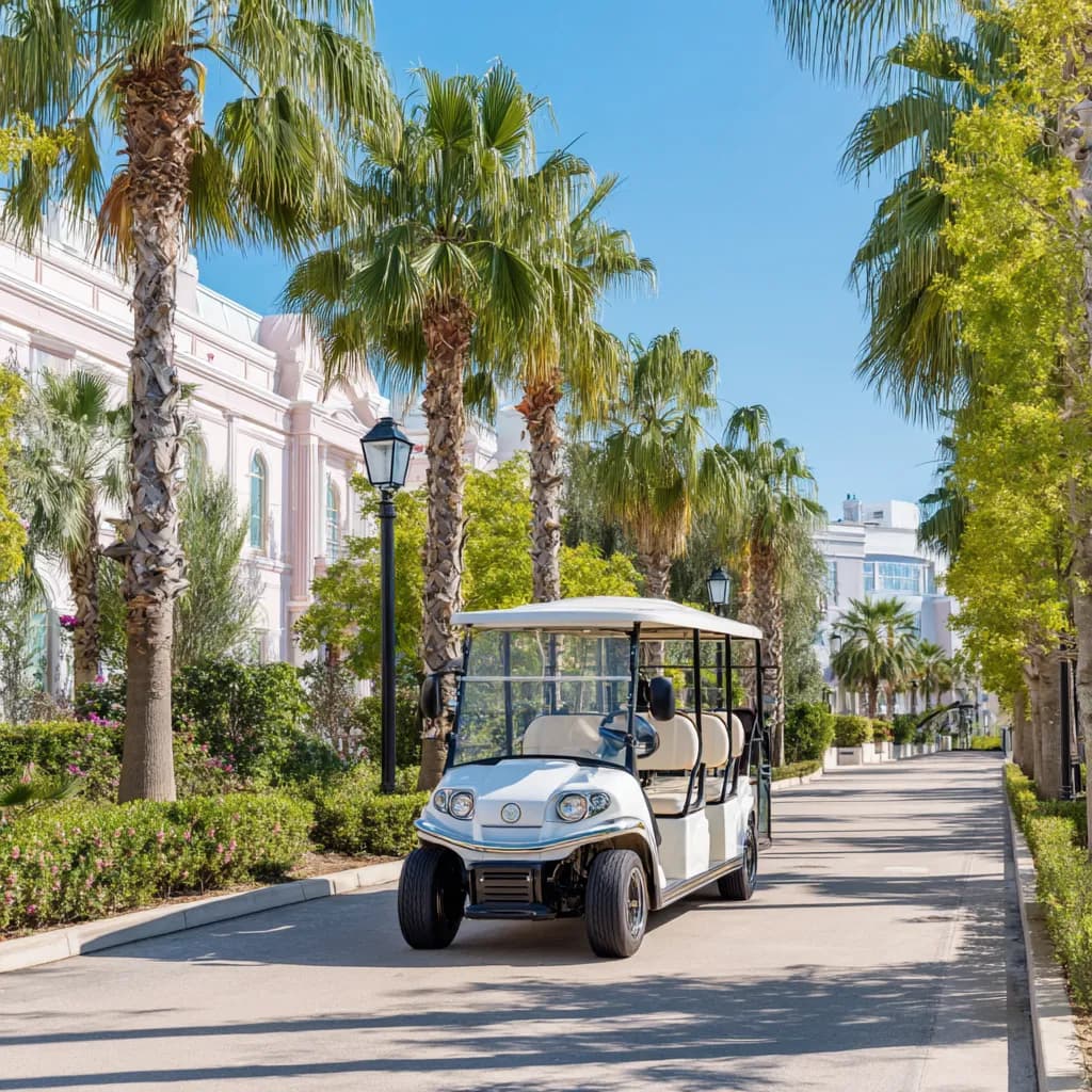 Electric carriage vehicles and people movers