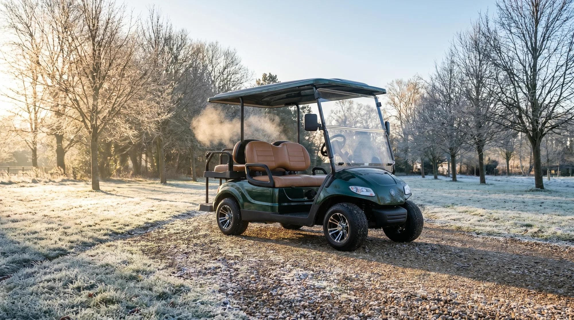 Golf cart maintenance and winter care