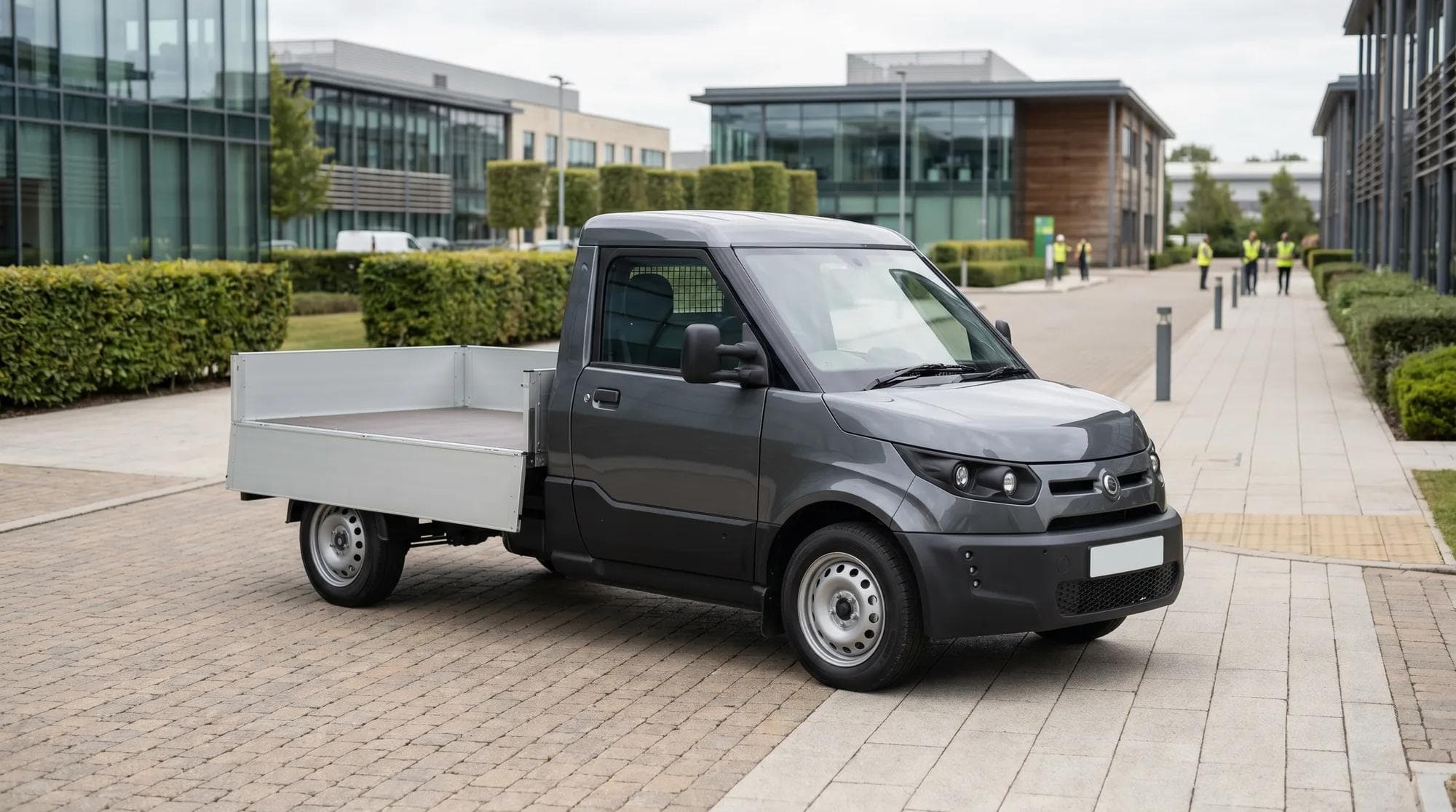 Electric golf carts for last-mile delivery and logistics yards
