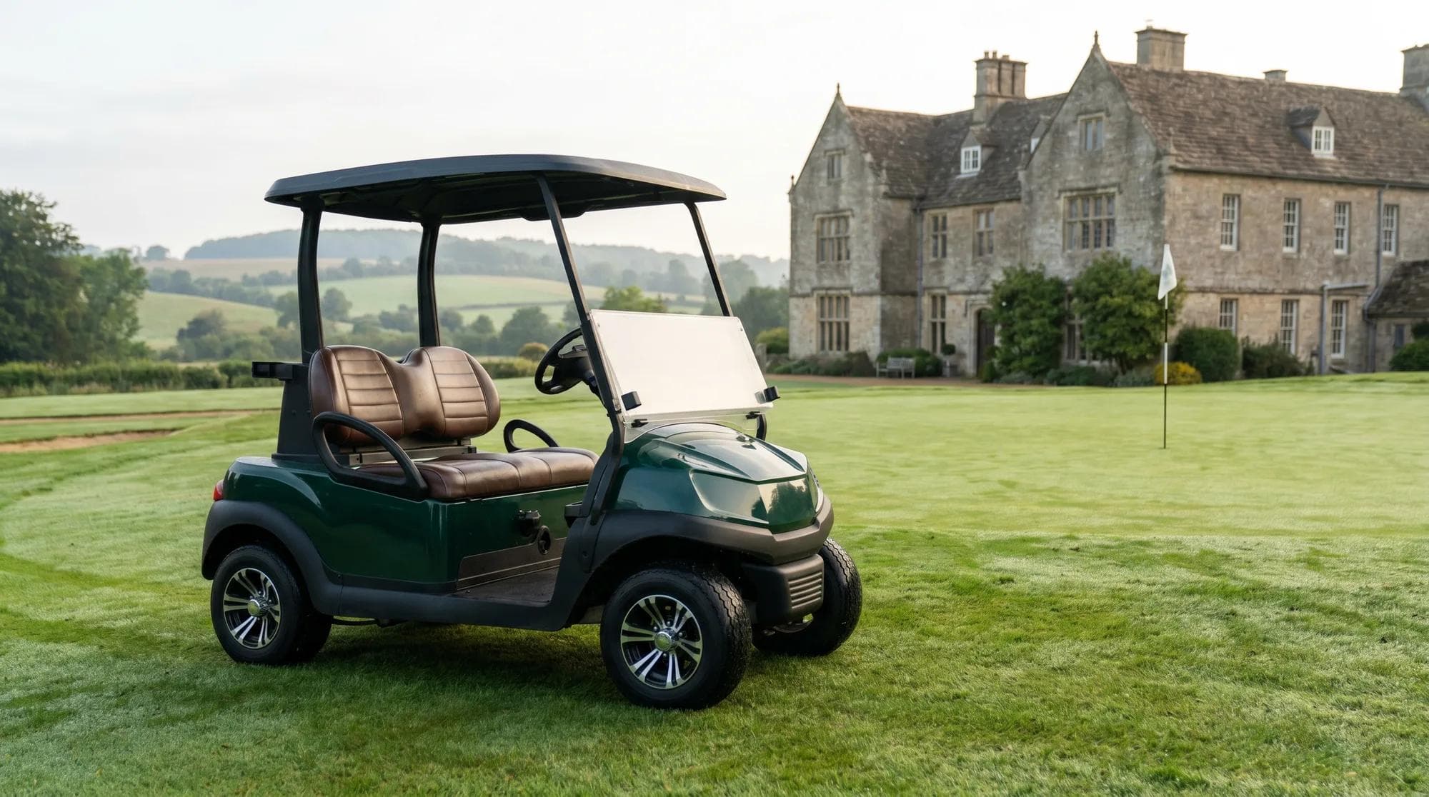 What is the difference between a golf cart and a golf cart?