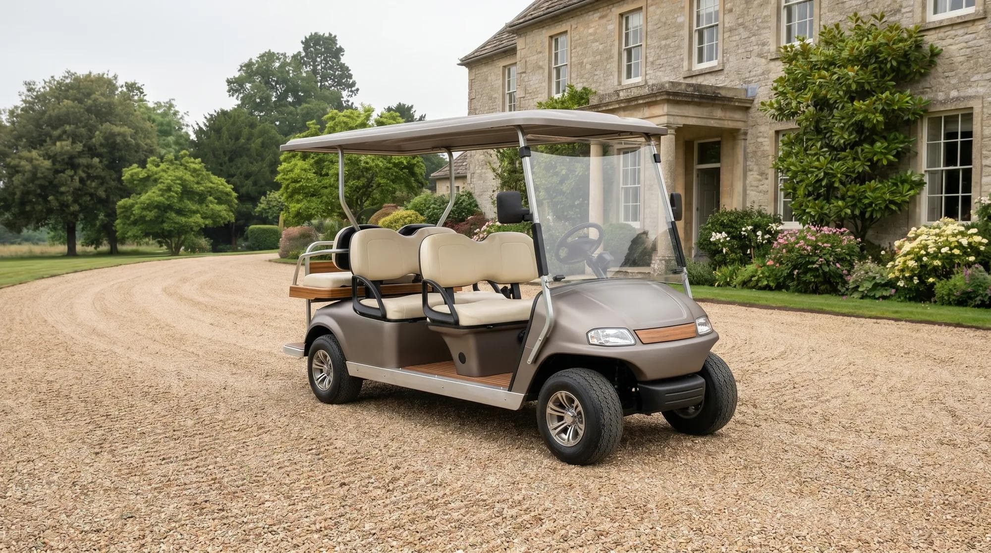 How much does an electric golf cart cost in the UK?