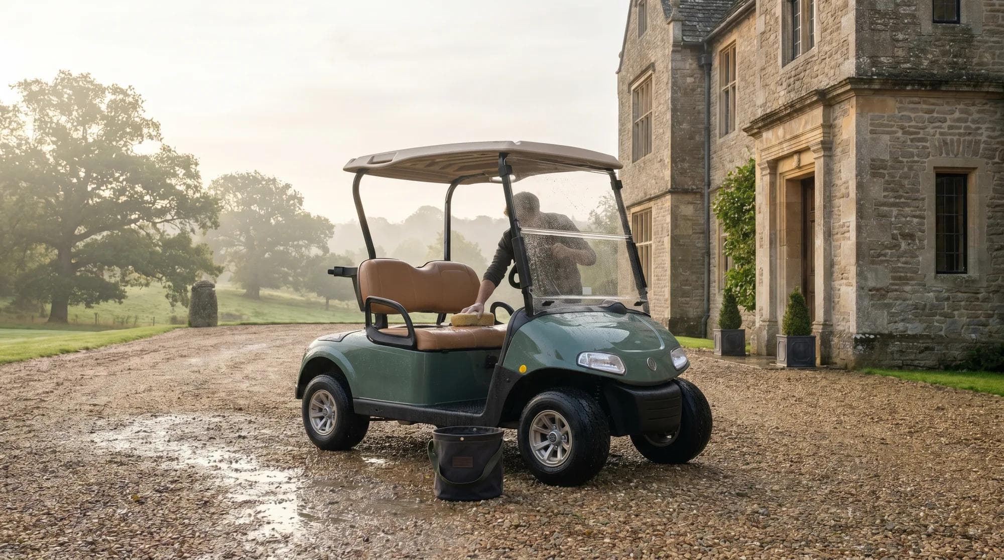 Electric golf cart maintenance checklist