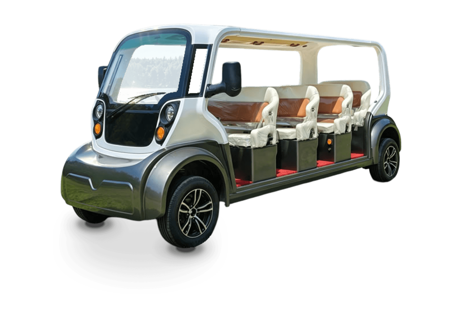 Hawke P11 Tour electric golf cart, 11-passenger electric sightseeing car