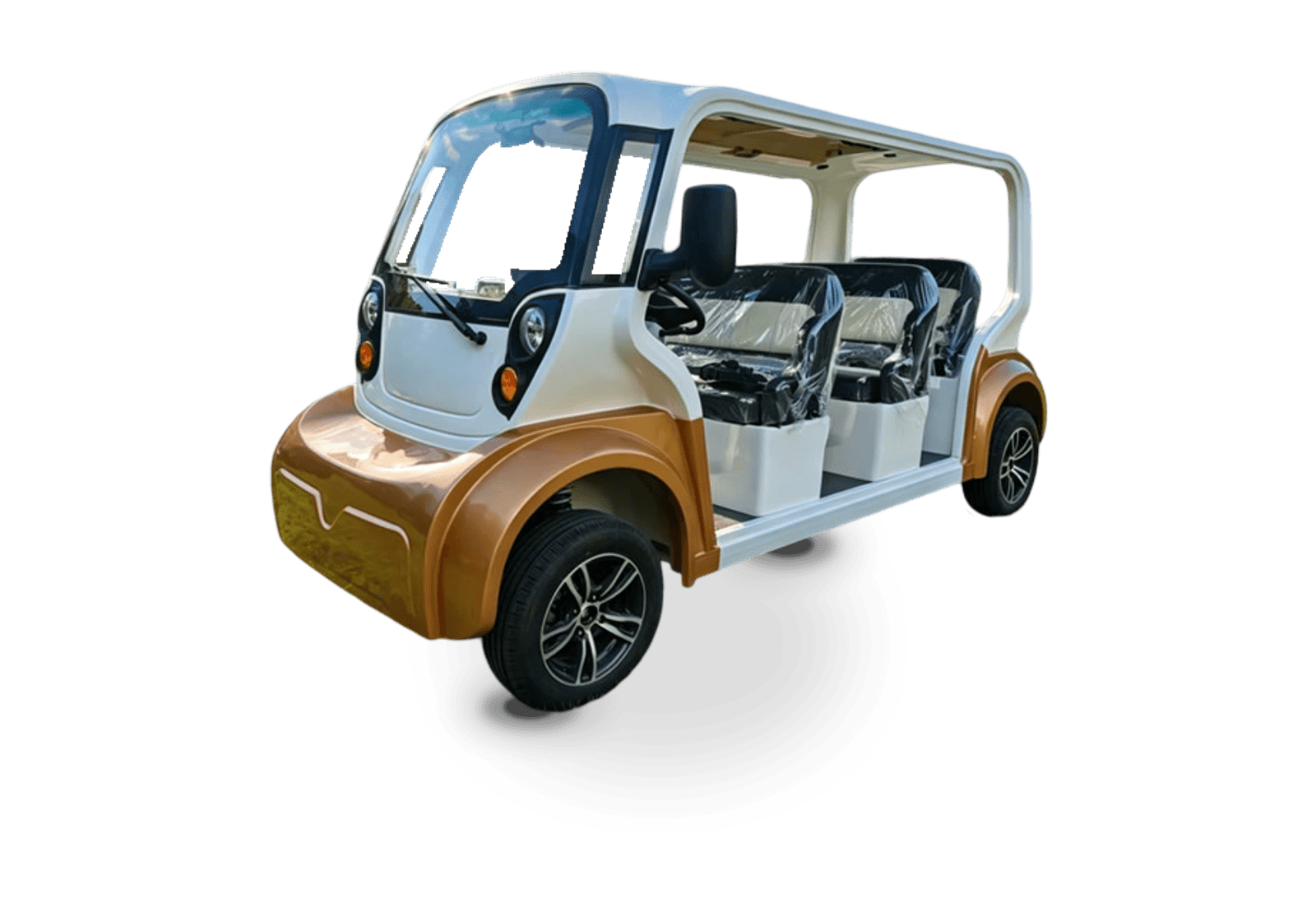 Hawke P8 Compact electric golf cart, 8-passenger compact electric shuttle
