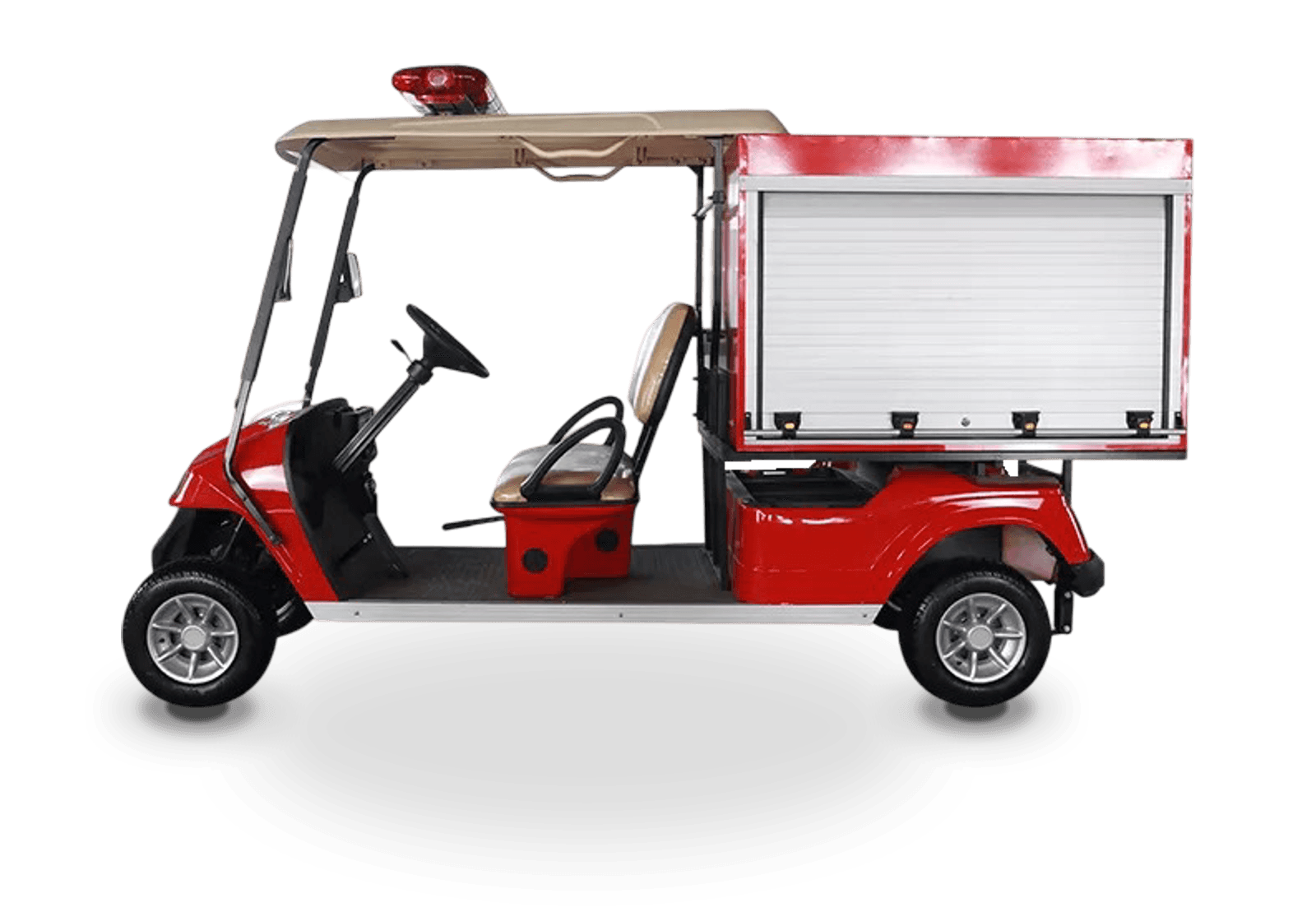 Hawke S2 Fire electric golf cart, 2-passenger electric fire response cart