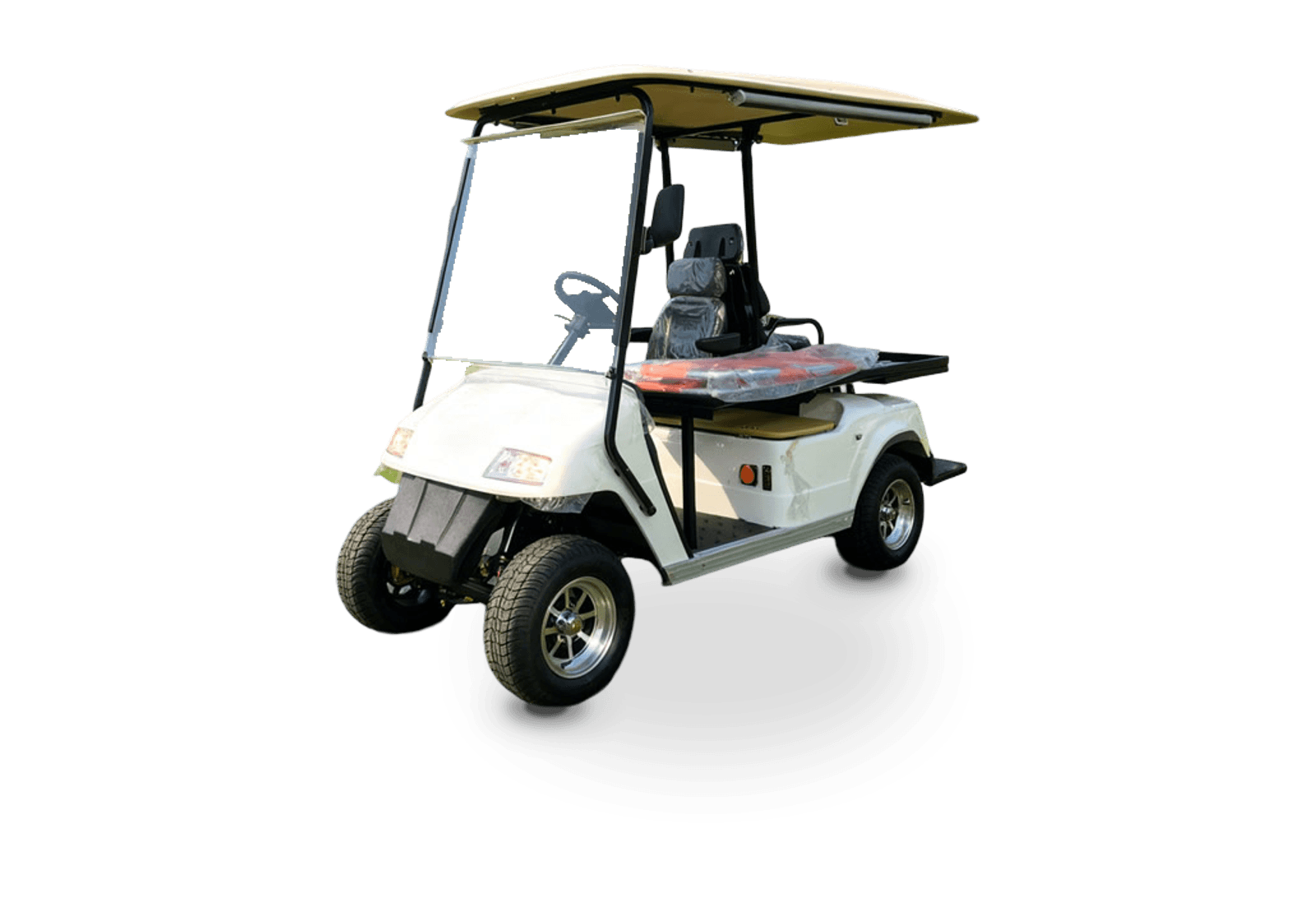Hawke S2 Aid electric golf cart, compact 2-passenger electric ambulance cart