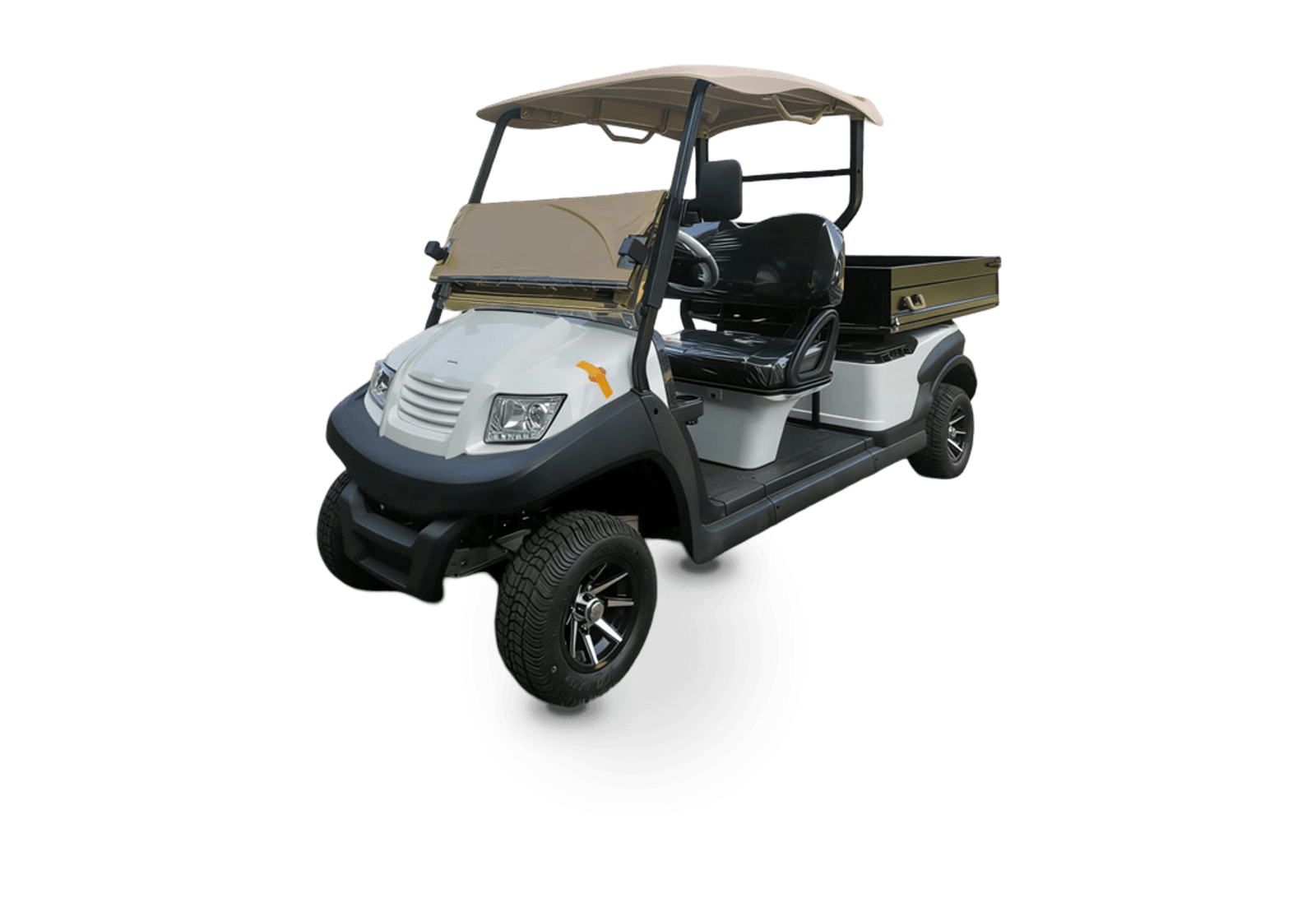 Hawke S2 Pickup electric buggy, 2-seater electric pickup buggy with cargo bed