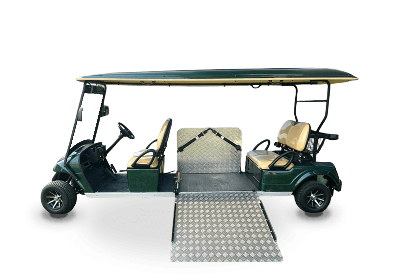 Hawke S4 Access electric golf cart, wheelchair-accessible 4-passenger electric cart