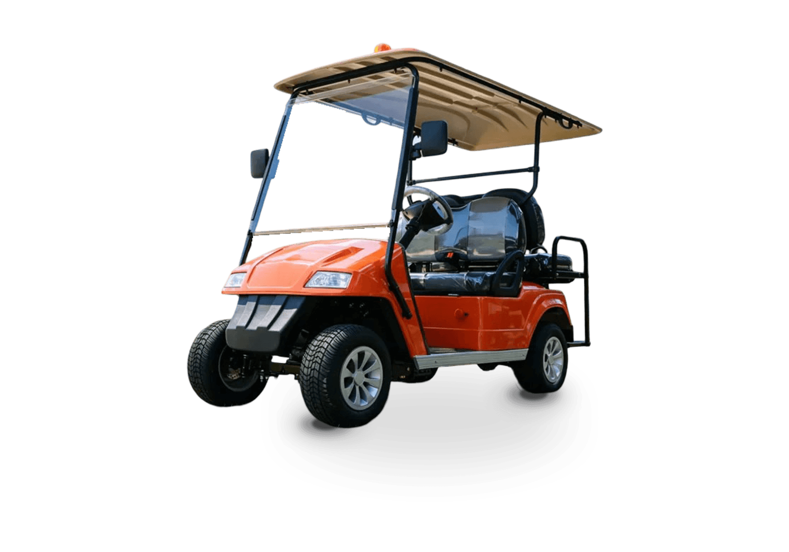Hawke S4 Compact electric golf cart, compact 4-passenger electric golf cart