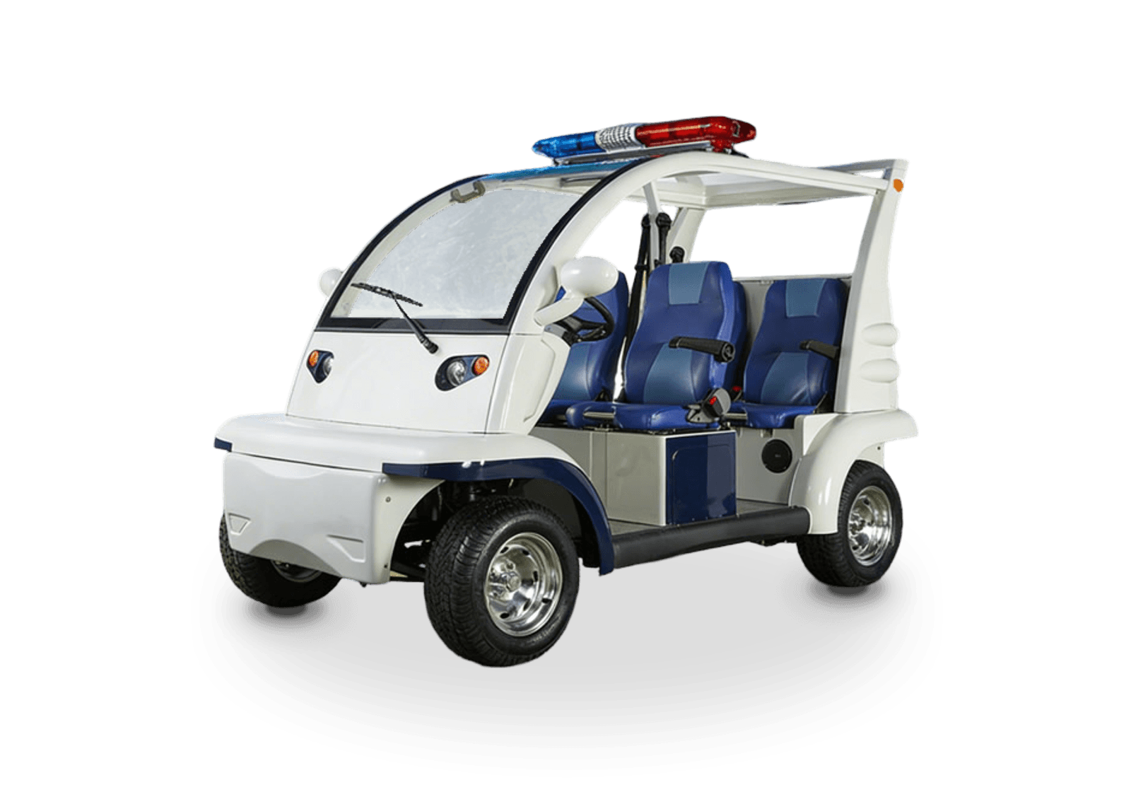 Hawke S4 Patrol electric golf cart, 4-passenger electric patrol cart