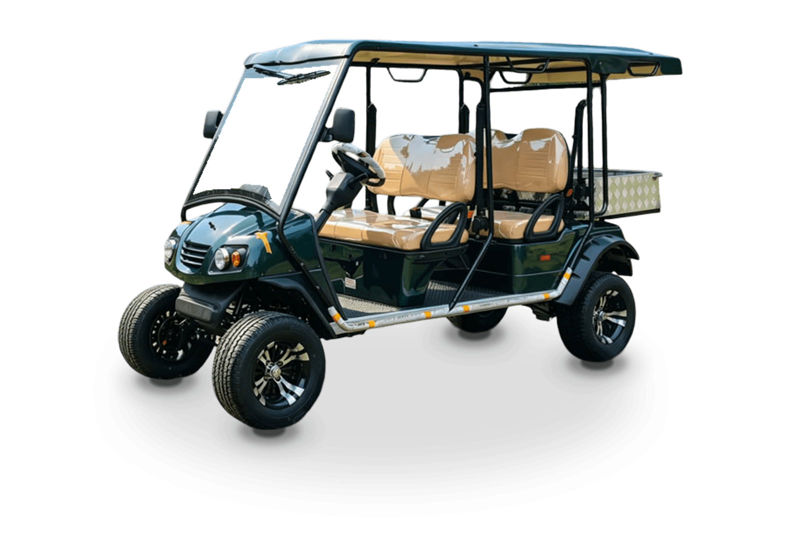Hawke S4 Hunt electric buggy, 4-seater off-road electric buggy with cargo box
