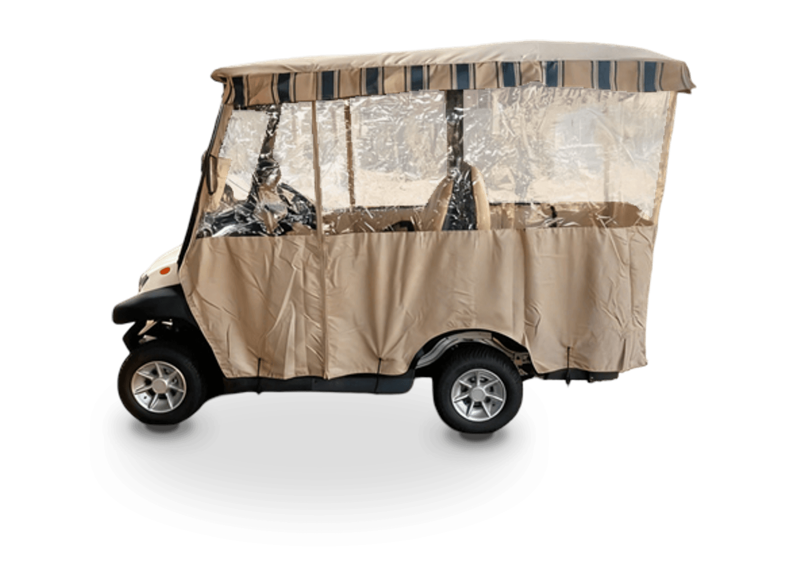 Hawke S4 Winter electric golf cart, 4-passenger electric golf cart with winter cab