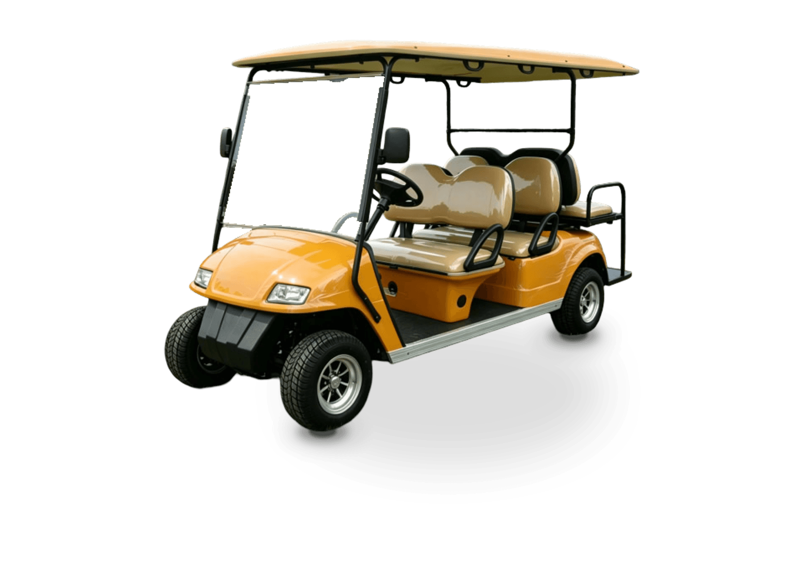 Hawke S6 Plus electric golf cart, 6-passenger electric golf cart, enhanced spec