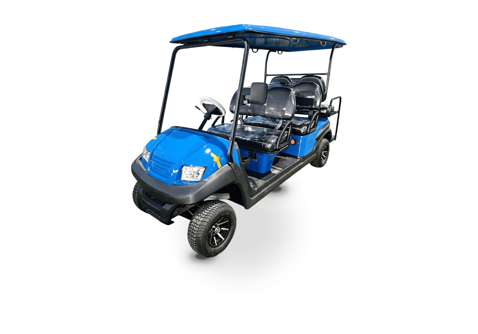 Hawke S6 Flip electric golf cart, 6-passenger electric golf cart with flip seat
