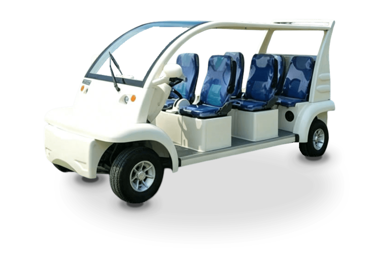 Hawke S6 Patrol electric golf cart, 6-passenger electric patrol cart