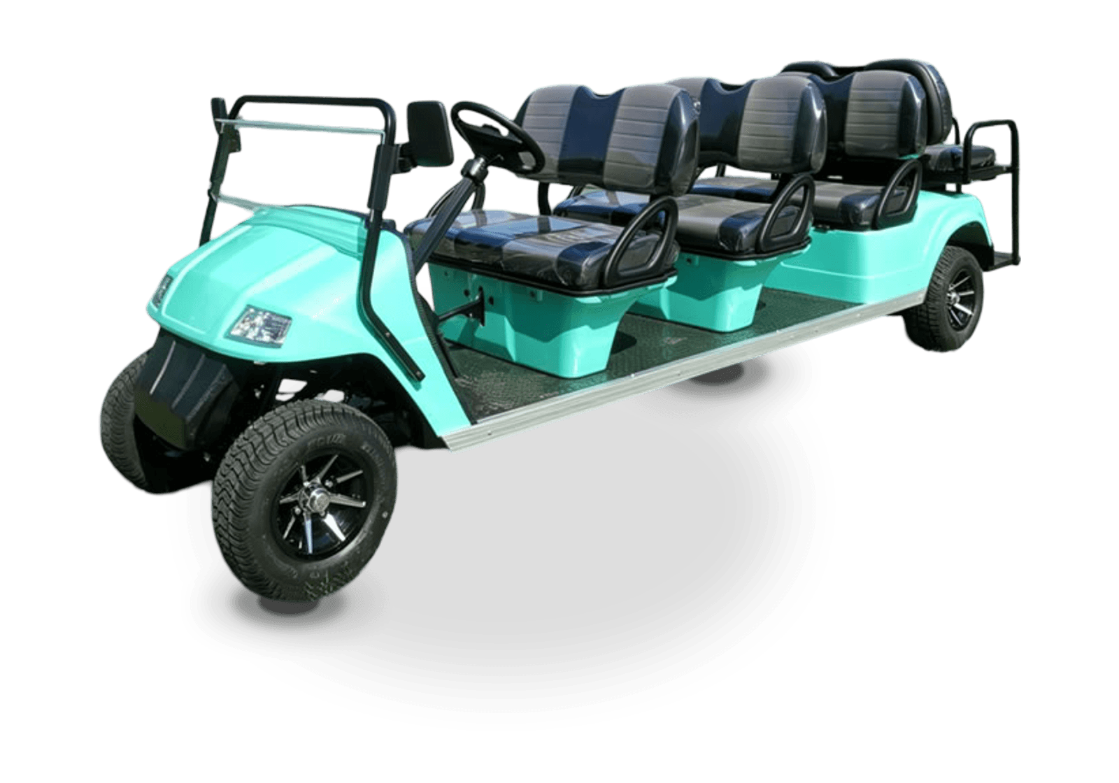 Hawke S8 electric golf cart, 8-passenger electric golf cart