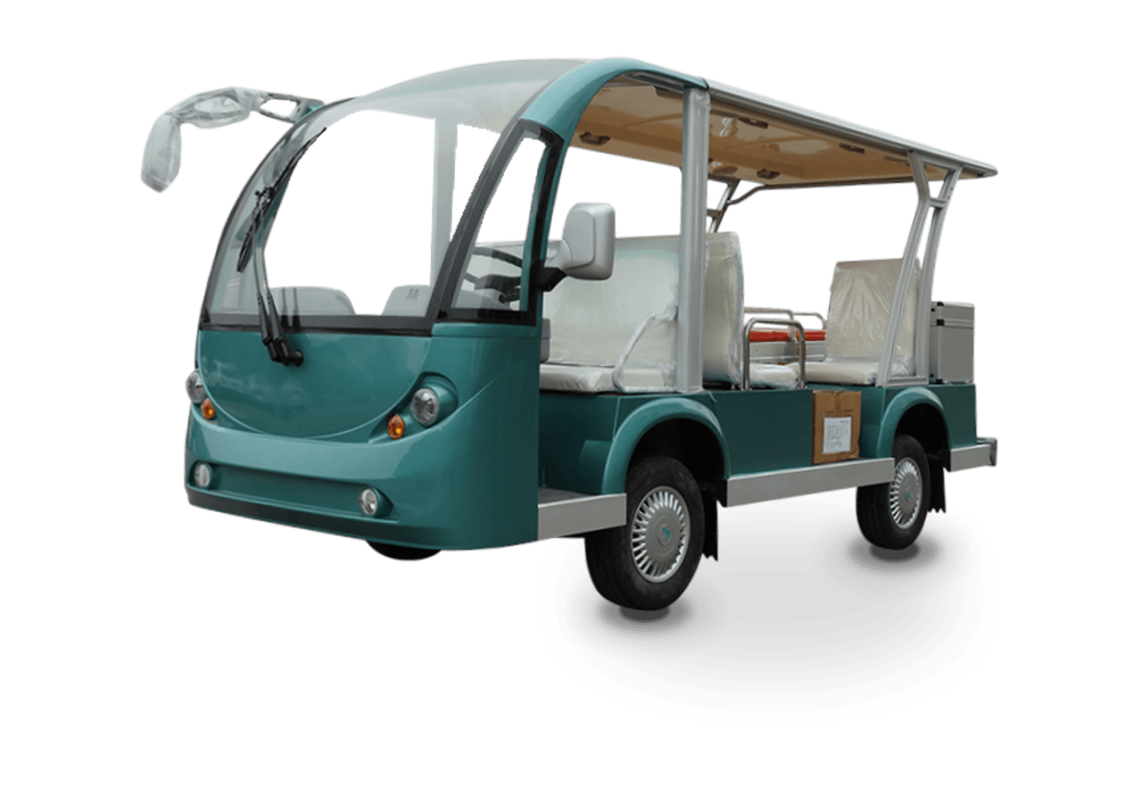 Hawke U3 Medic electric golf cart, 4-passenger electric ambulance vehicle with stretcher bay