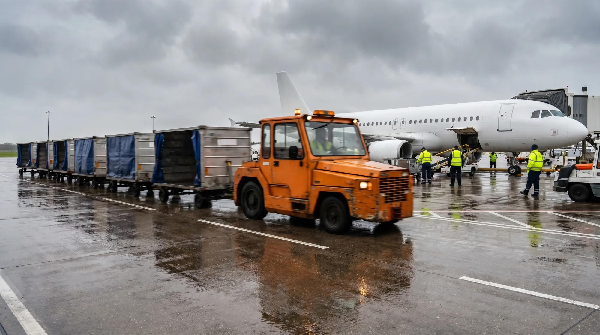 Ground handling goes electric: utility and tow vehicles for ramp teams