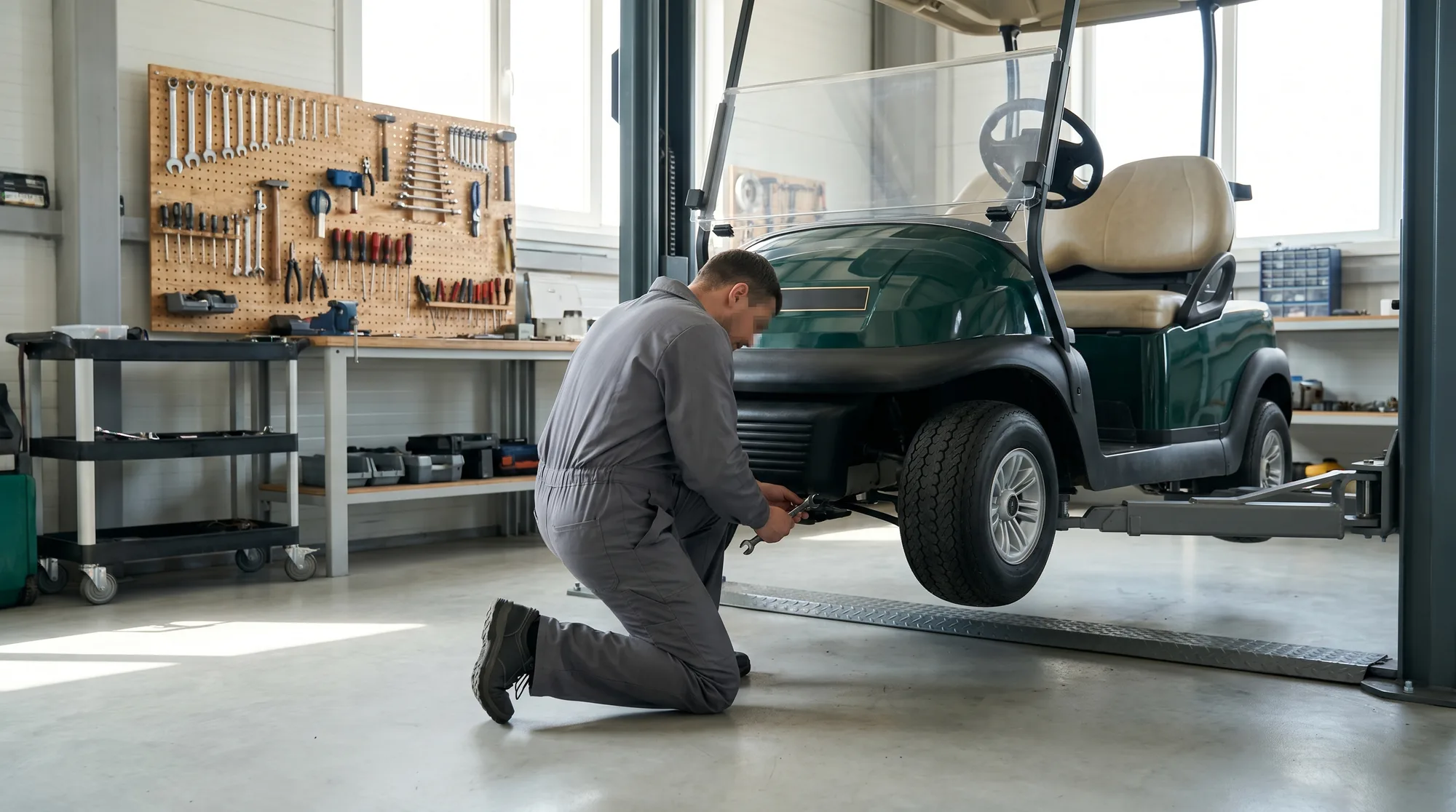 Servicing, warranty and call-out for electric buggies