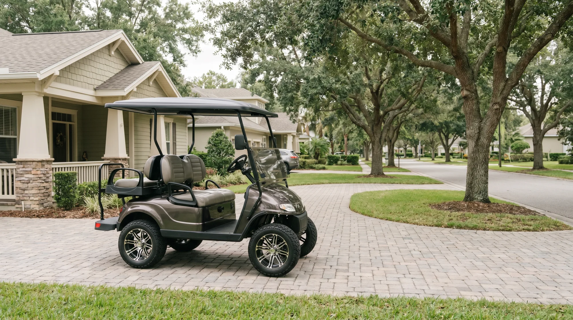 Using a golf cart as a neighborhood runabout