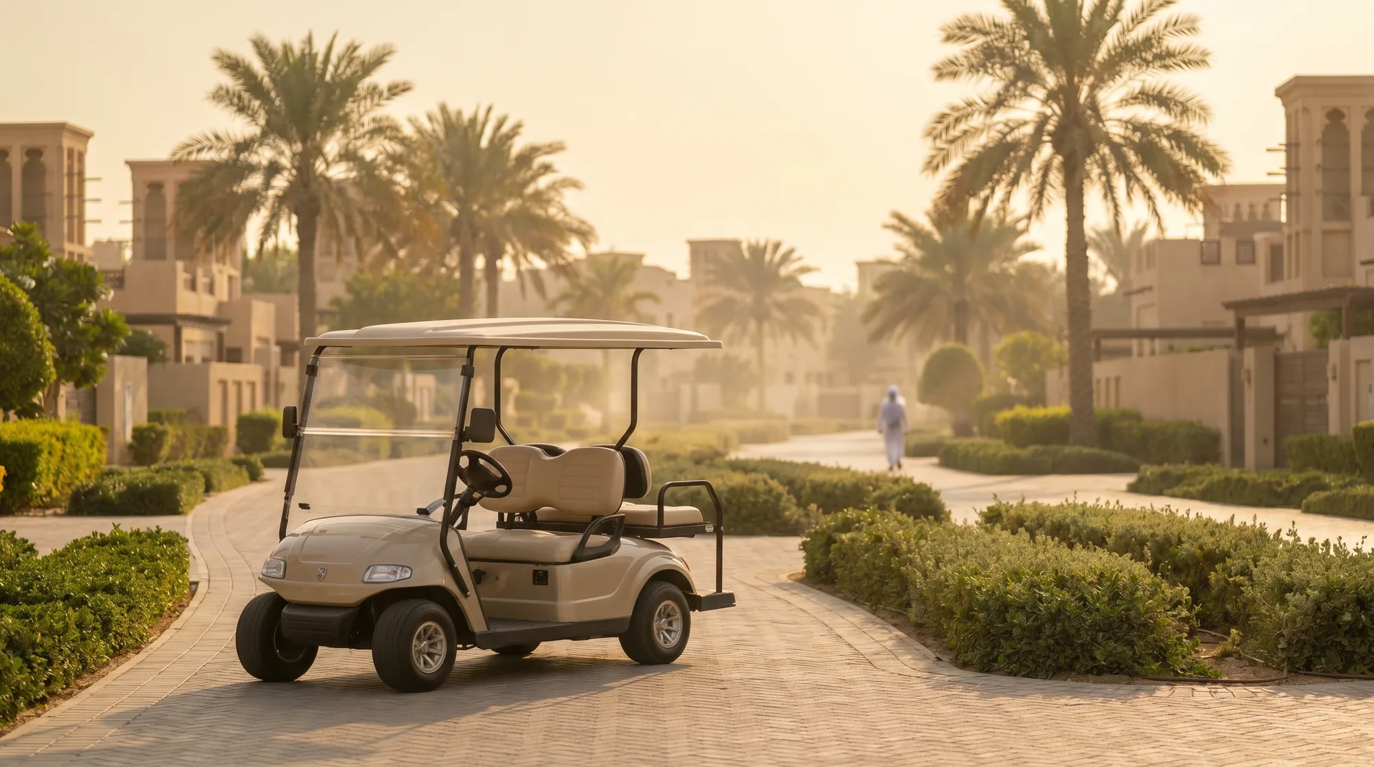 How heat affects golf cart range in the UAE