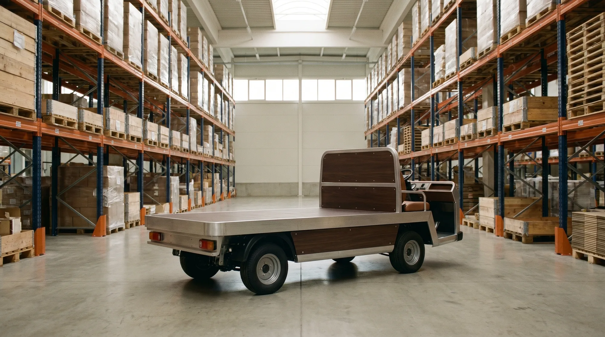 Personnel carts for warehouses and industry