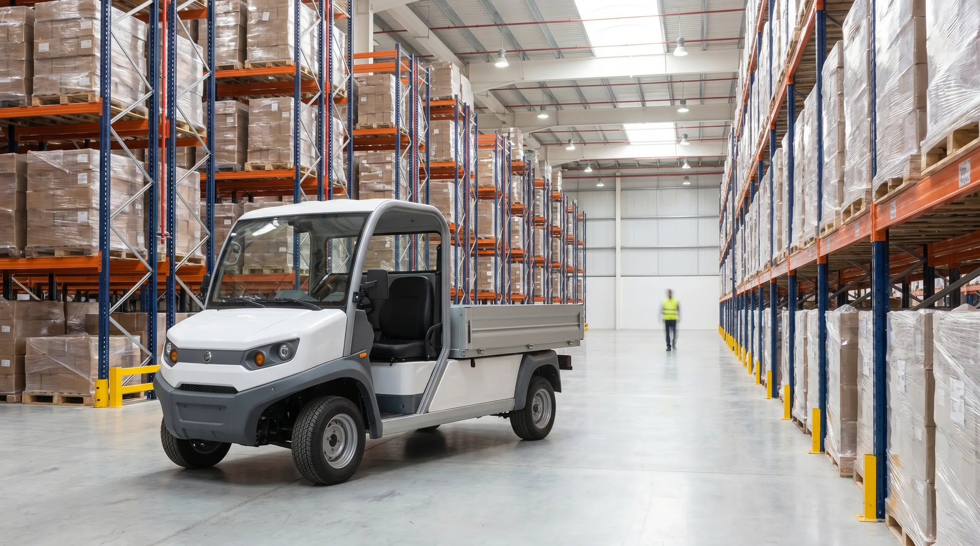 Golf carts for warehouses and logistics