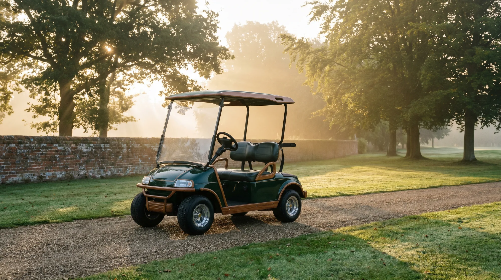 Can you drive a golf buggy on the road in the UK?