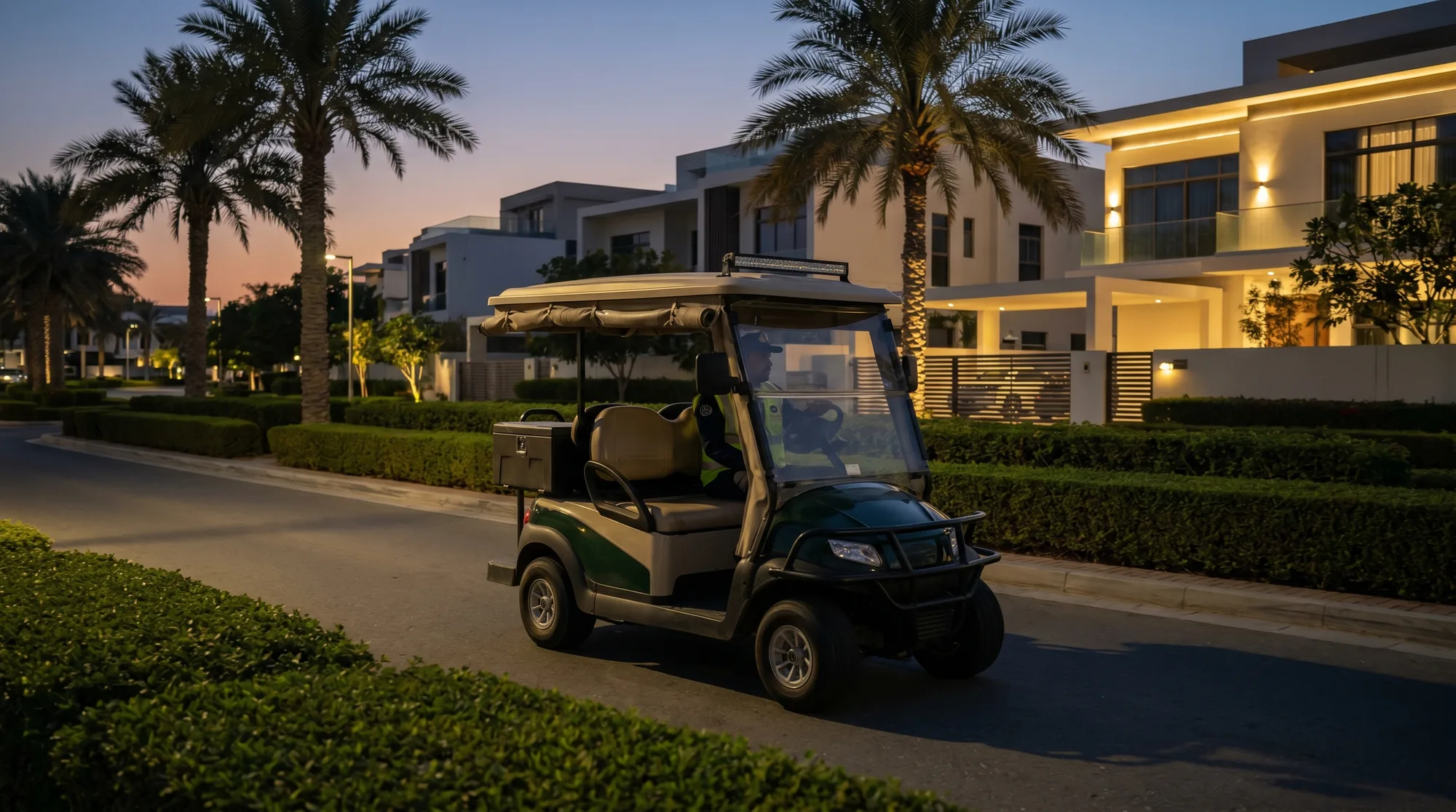 Security and estate patrol buggies in the UAE