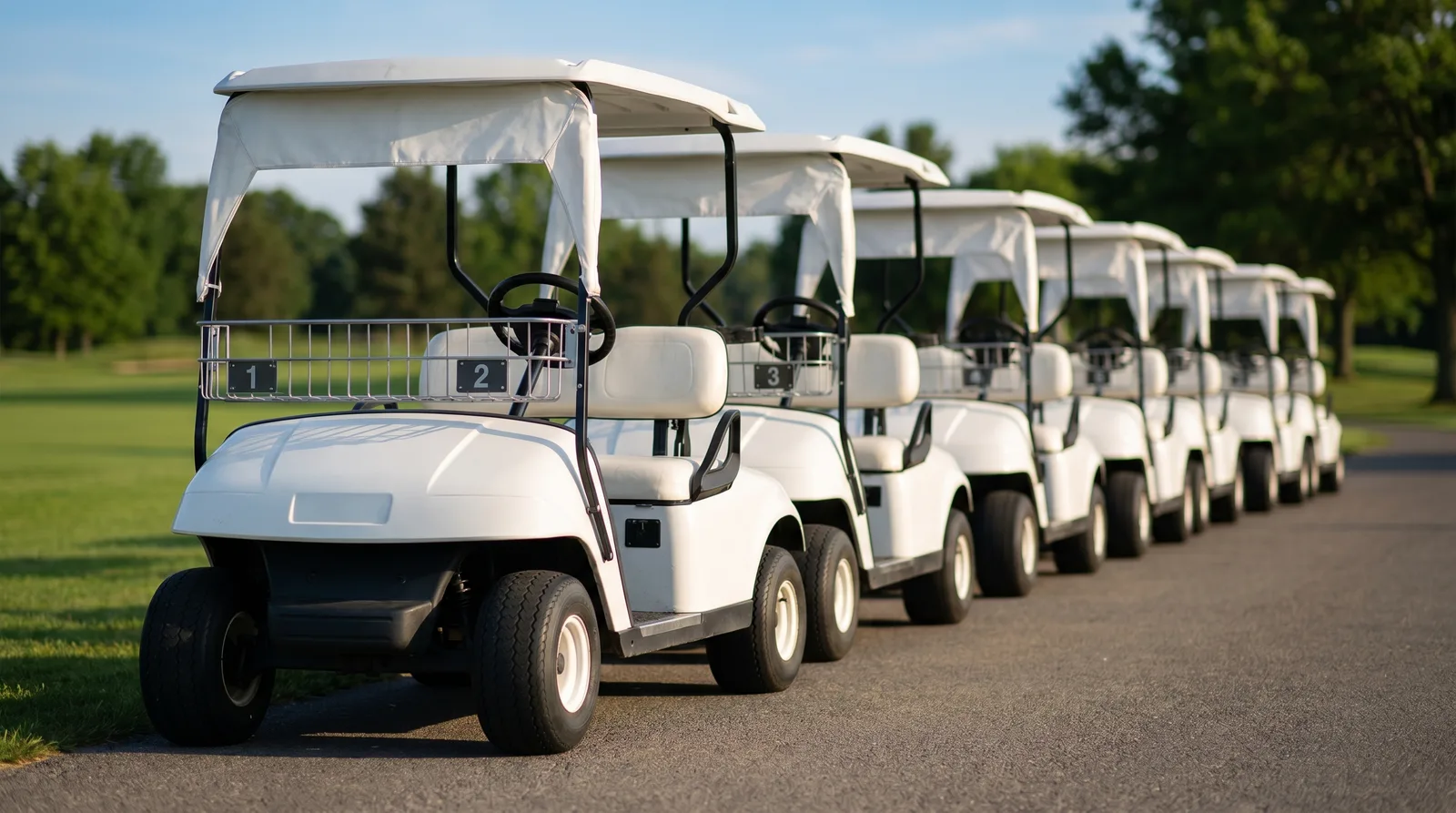 Club Car Tempo fleet golf cart