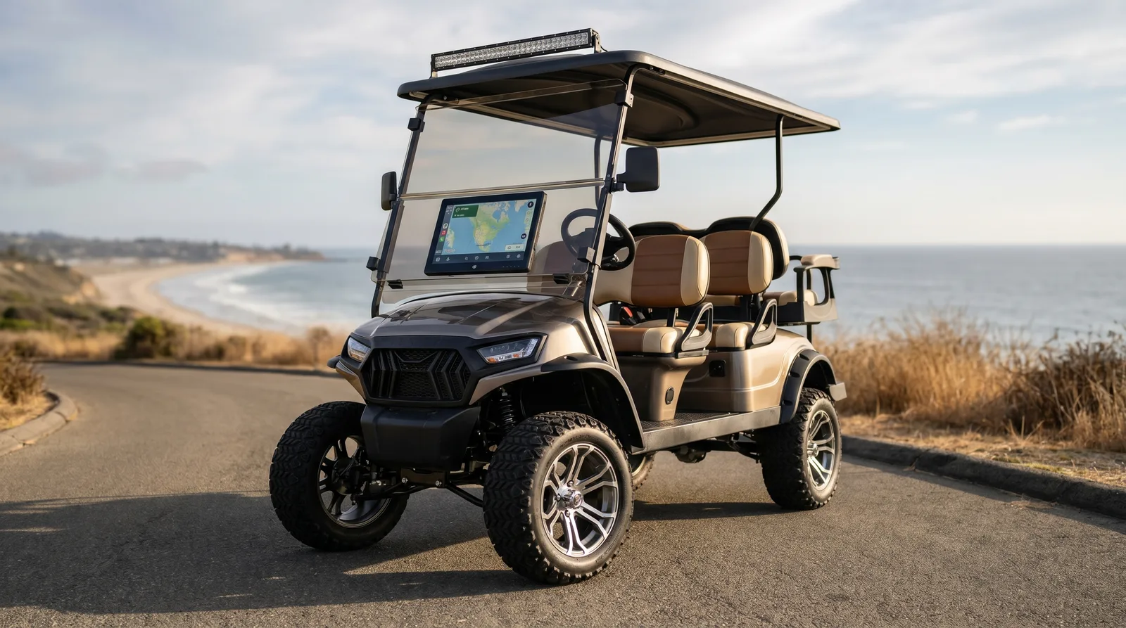Denago EV Rover XL street-legal lsv golf cart