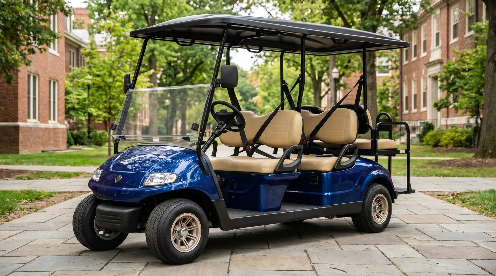Polaris GEM e4 street-legal lsv people mover